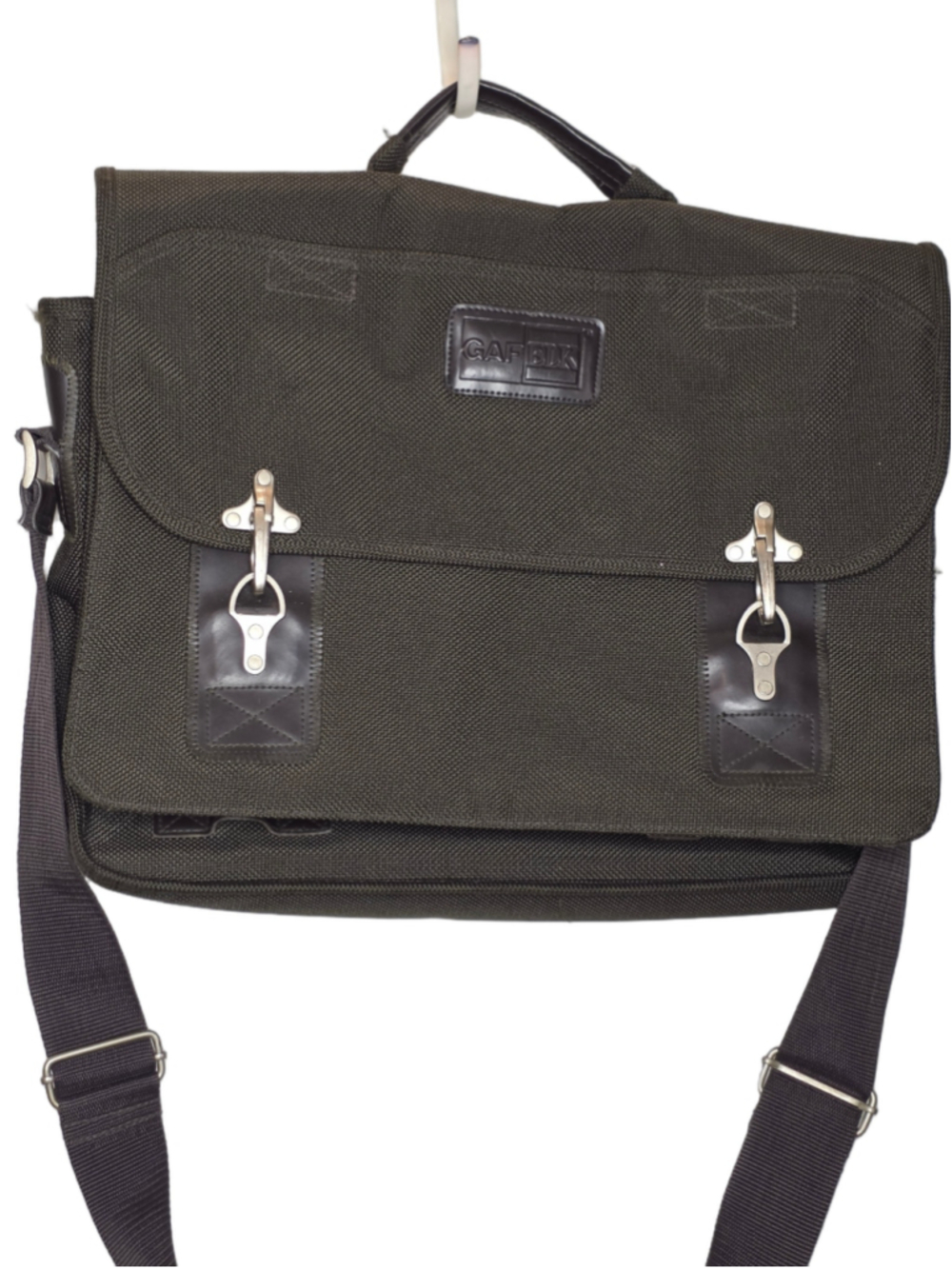 olive green Gemline 2280 computer shoulder messenger